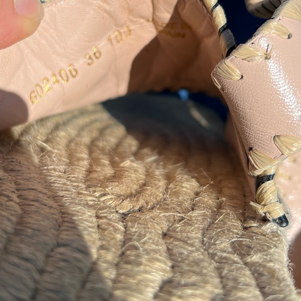 Gucci Marmont Espadrille Slide Sandals with GG & Gold Buckle Size 36 - Picture 9 of 10